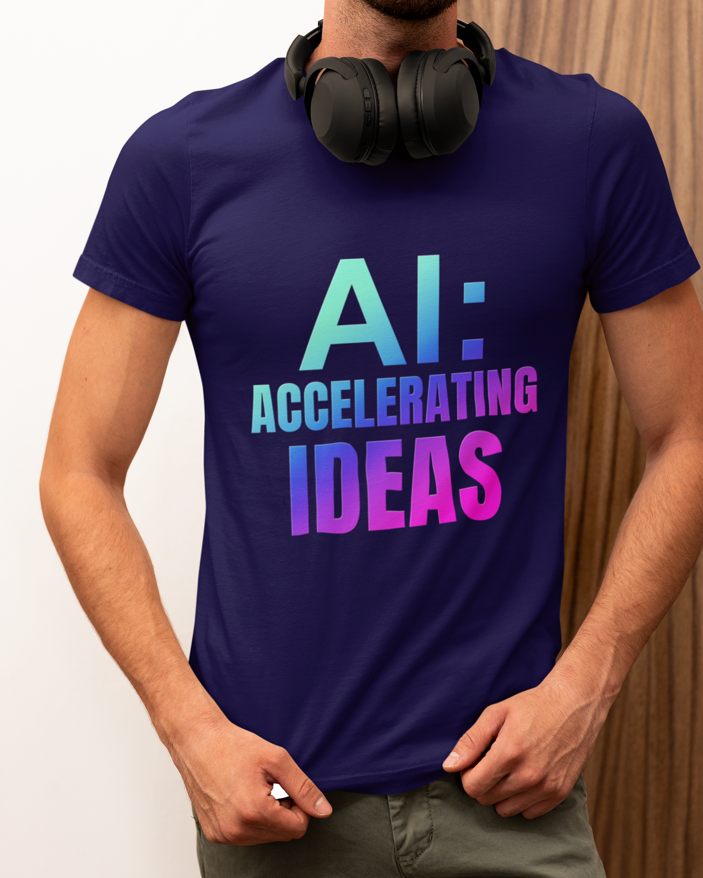 AI: Accelerating Ideas Unisex T-shirt