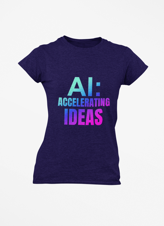 AI: Accelerating Ideas Unisex T-shirt