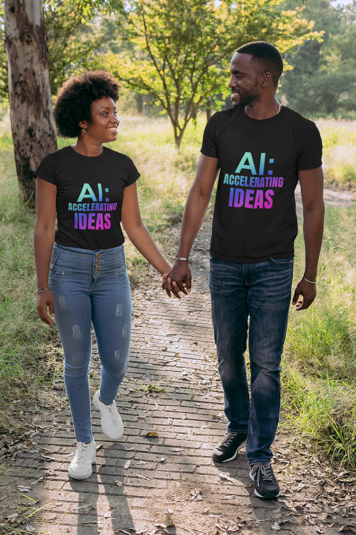 AI: Accelerating Ideas Unisex T-shirt