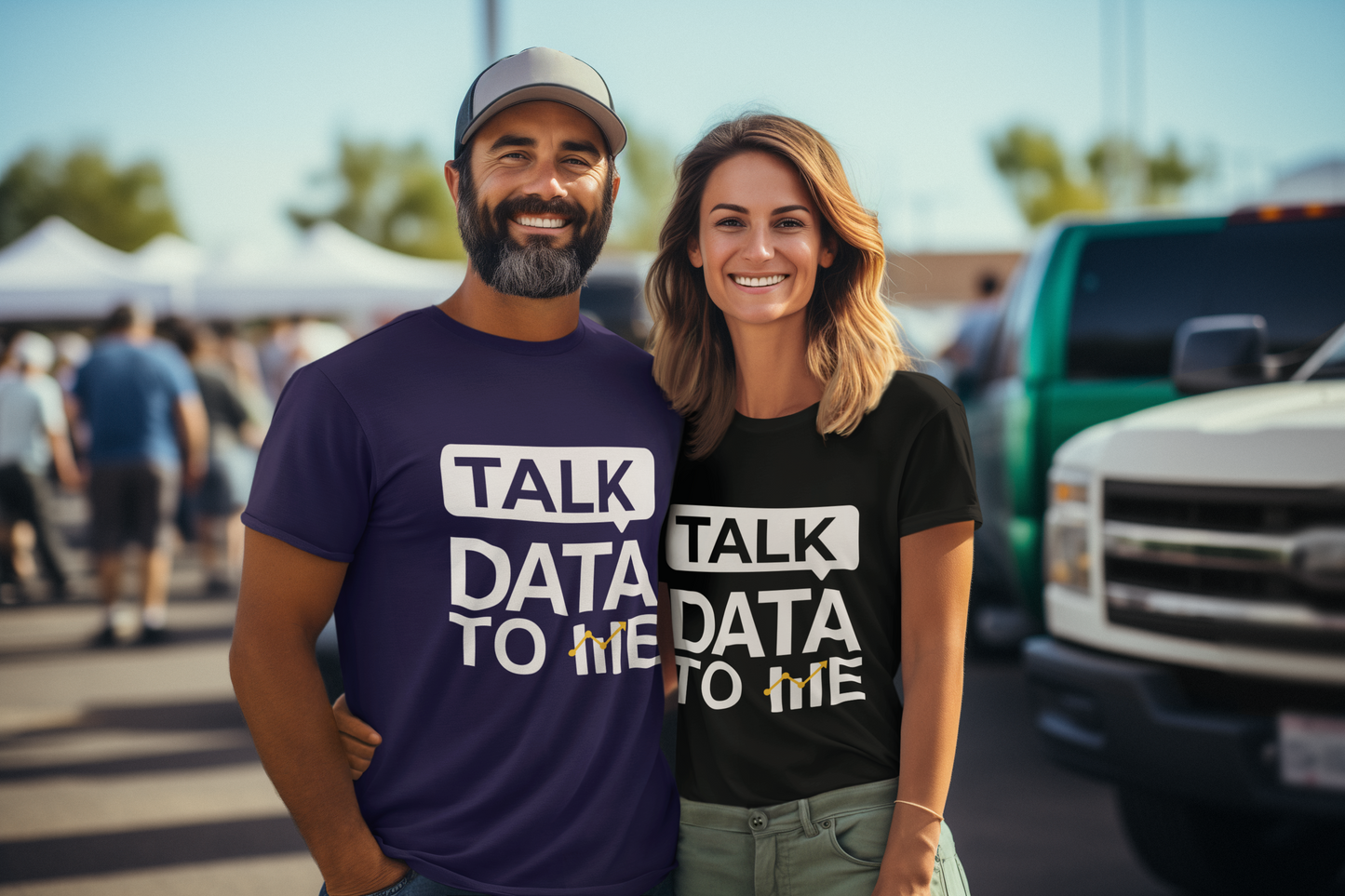 Talk Data To Me Unisex T-shirt)