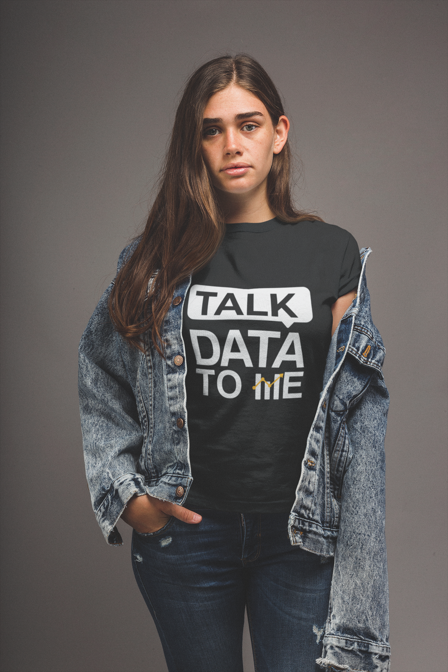 Talk Data To Me Unisex T-shirt)